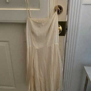 Forever 21 flowy white dress